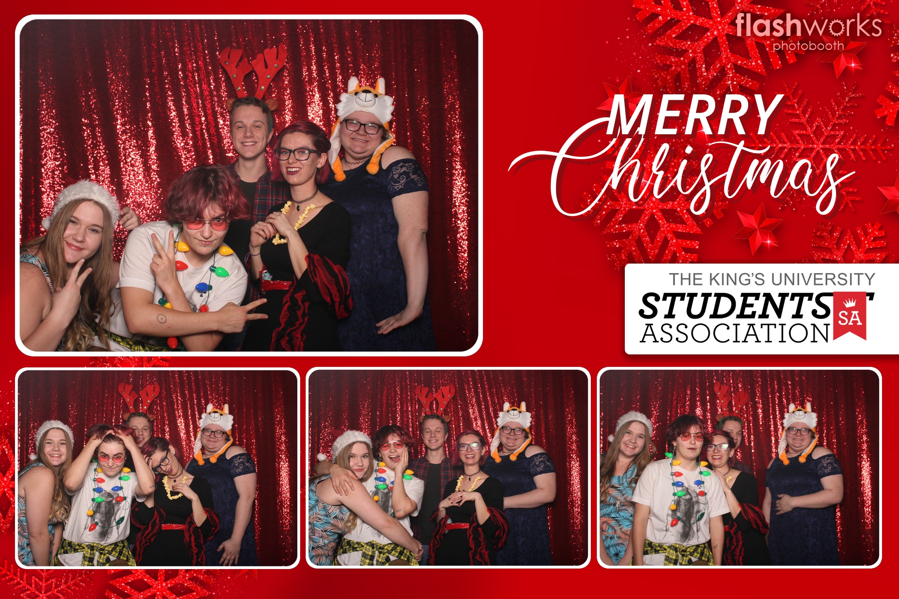 Kings Christmas Party | View more photos from the event at gallery.flashworksphotobooth.com/u/FlashworksPhotoboothInc/Kings-Christmas-Party